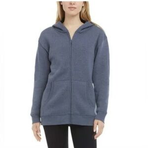 Danskin Women's Navy Full-Zip Hoodie